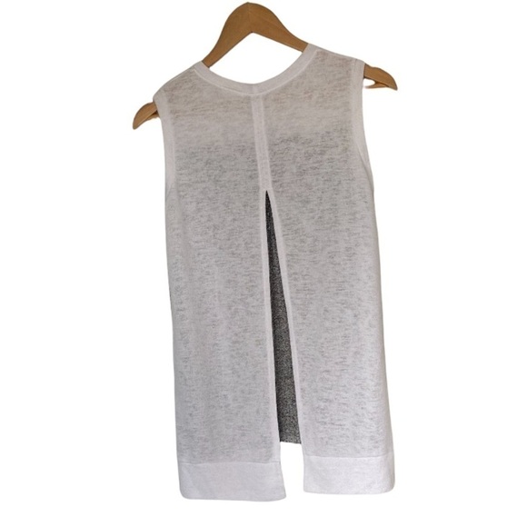 OAK + Fort Split Back White & Grey Tank in Great Condition - Picture 2 of 8
